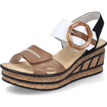 Dámské sandále Dámské sandály RIEKER 68176-64 béžová S5 41