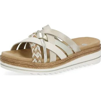 Dámské pantofle Rieker Dámské nazouváky REMONTE D0Q50-90 béžová S5 40