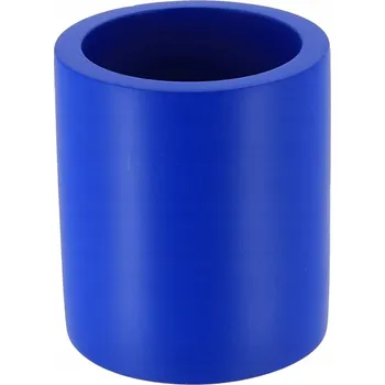 Modrý kelímek do koupelny na kartáčky, pastu a zuby - organizér, nádoba