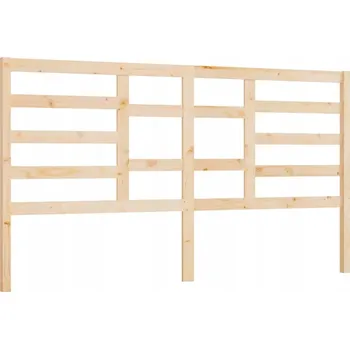 Čelo postele borovicové dřevěné 206x4 cm, přírodní