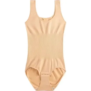 Body Dámské tvarující (zeštíhlující) body - velikost M až 4XL Barva: meruňková, Velikost: XL - XXL (70-88 kg)