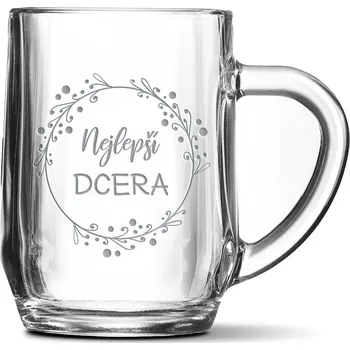 Sklenice Půllitr - Nejlepší dcera