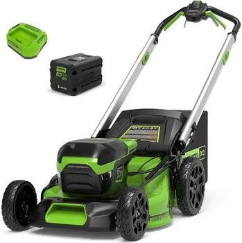 Sekačka 60V sekačka na trávu 46 cm Greenworks nabíječka GD60LM46HPK4 + sada baterií 4Ah + DOPRAVA ZDARMA