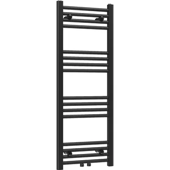 Radiátor Erga Simple, topné těleso 1100x400 mm, 372 W, černá, ERG-LAV-SIMP-11040-BK