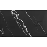 Rea Magnum Carrara, SMC sprchová vanička 90x120, černá-kamenný vzor, REA-K7009