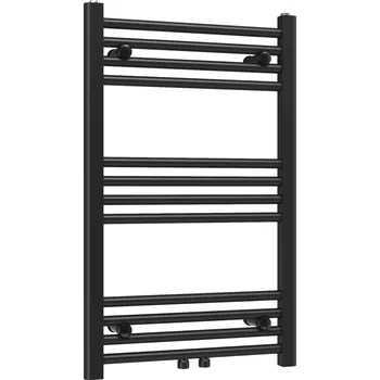 Radiátor Erga Simple, topné těleso 800x500 mm, 235 W, černá, ERG-LAV-SIMP-8050-BK