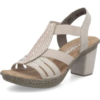 Dámské sandále Dámské sandály RIEKER 66526-62 béžová S5 40
