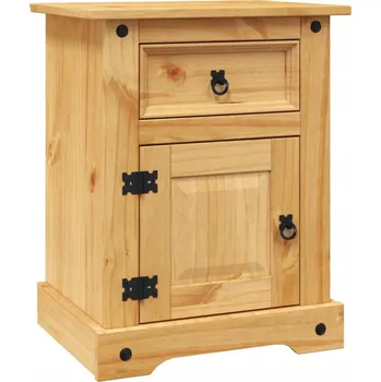 Noční stolek Noční stolek Corona 53x39x66 hnědý