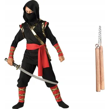 Karnevalový kostým Kostým Ninja party Tino, velikost 146-152