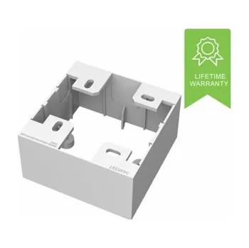 Souprava šperků VISION TechConnect 3 1-Gang UK Backbox - Krabička - bílá - 1 souprava
