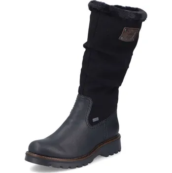 Dámské kozačky Dámské kozačky RIEKER 73291-00 černá W4 36