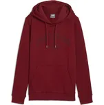PUMA Dámská mikina s kapucí ESS+ LOGO LAB PUMA Intense Red M ČERVENÁ