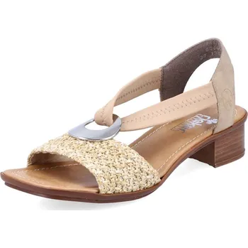 Dámské sandále Dámské sandály RIEKER 62664-61 béžová S5 42
