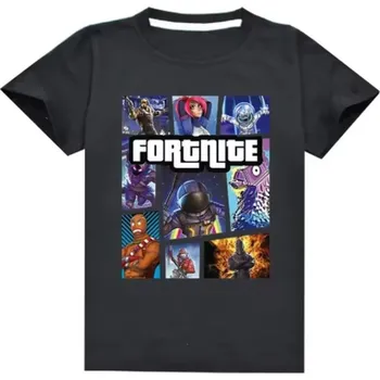 FORTNITE dětské tričko s krátkým rukávem Barva: Černá, Velikost: 130