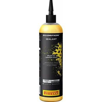 Lepící sada Tmel určený pro bezdušové pláště horských a gravel kol PIRELLI SCORPION SEALANT balení 240 ml (GRAVEL, URBAN, MTB - utěsňuje defekty a zabraňuje úniku vzduchu během jízdy)