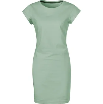 pracovní tričko MALFINI Šaty z pevného bavlněného materiálu Barva: zelená šalvěj, Velikost: M