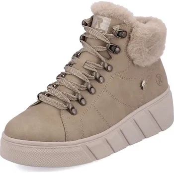 Dámská obuv Dámská kotníková obuv RIEKER REVOLUTION W0560-20 béžová W3 43