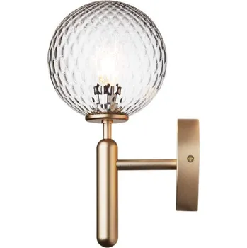 Nástěnné svítidlo Nuura Nástěnná lampa Miira, brass/optic clear
