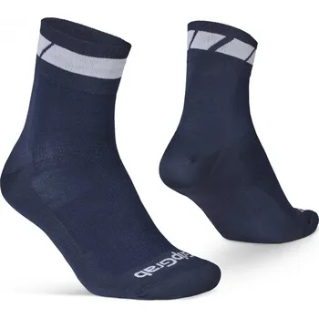 Pánské ponožky Cyklistické Ponožky GripGrab Classic Regular Cut S, tmavě modré