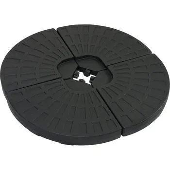 Slunečník Černý podstavec na slunečník Bonami Essentials, ø 100 cm ID_1363491