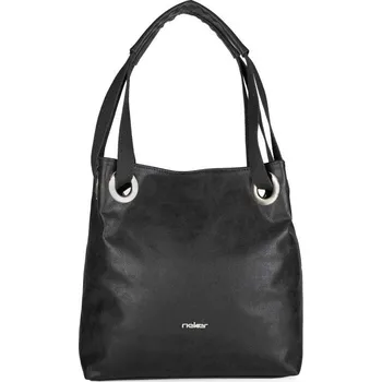 Kabelka Dámská kabelka RIEKER C2101-021 černá W5 -UNI-