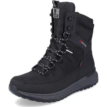 Pánská zimní obuv Pánská kotníková obuv RIEKER REVOLUTION U0171-00 černá W4 47