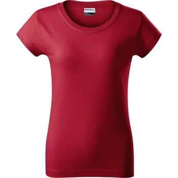 Dámské tričko RIMECK Dámské tričko Resist s gramáží 160 g/m Barva: červená marlboro, Velikost: XXL