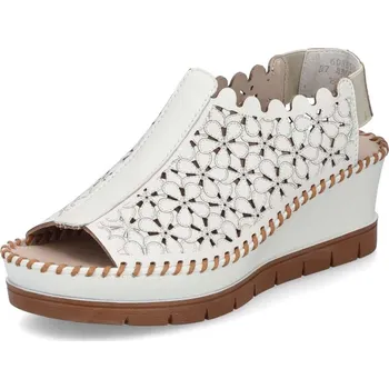 Dámské sandále Dámské sandály RIEKER 60355-80 bílá S4 41