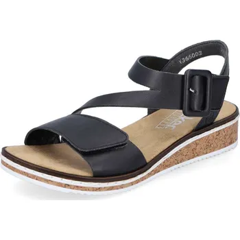 Dámské sandále Dámské sandály RIEKER V3660-02 černá S5 38