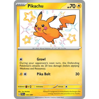 Sběratelská karetní hra Pokémon Pikachu 131/091 - Paldean Fates
