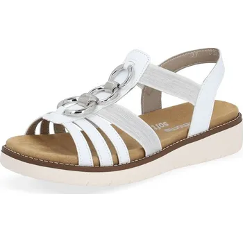 Dámská obuv Rieker Dámské sandály REMONTE D2073-80 bílá S5 40