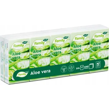 This Family Sensitive Hygienické kapesníčky 3vrstvé s vůní Aloe Vera 10 x 10 ks