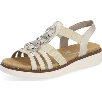 Dámské sandále Rieker Dámské sandály REMONTE D2073-60 béžová S5 38