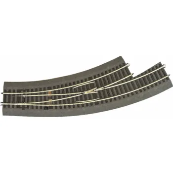Modelářství Roco Line Výhybka BWL3/4 oblouková levá s podložím - 42572