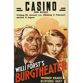 Plakát Plakát, Obraz - Burg Theatre (1936)