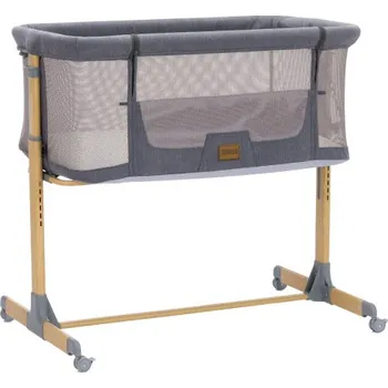 Dětská postýlka Fillikid Přístavná postýlka Crip grey