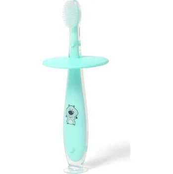 Zubní kartáček BABYONO Kartáček zubní bezpečný mint 12m+
