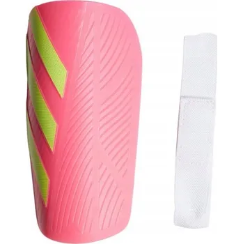 Fotbalový chránič Chrániče holení adidas Fotbalové chrániče adidas Tiro Club Jr vel. L růžové