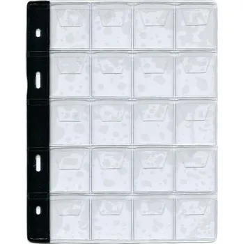 Obal pro sběratelský předmět Schulz List do alba STANDARD na mince, 20 polí