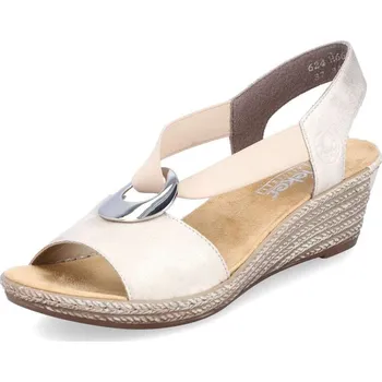 Dámské sandále Dámské sandály RIEKER 624H6-60 béžová S5 41
