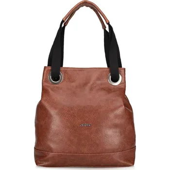 Kabelka Dámská kabelka RIEKER C0210-152/20 hnědá W5 -UNI-