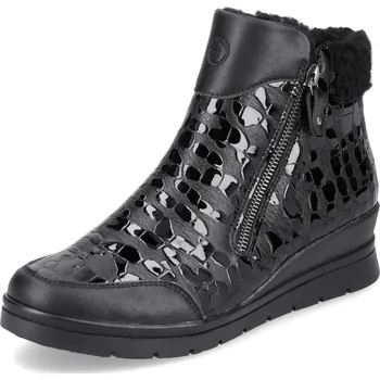 Dámské kozačky Rieker Dámská kotníková obuv REMONTE R0775-03 černá W3 43