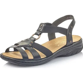 Dámské sandále Dámské sandály RIEKER 64574-00 černá S5 38