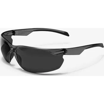 cyklistické brýle DECATHLON Cyklistické brýle ST 100 šedé kategorie 3 ČERNÁ