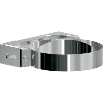 Komín Komíny CZ Držák nerezového komínu 88-122/150 - 0,6/50 mm Povrch: Nerezový