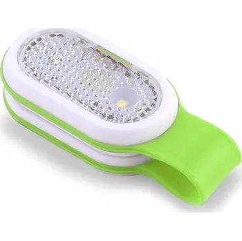 Lampička LED lampička s magnetem CLIPSY, zelenomodrá