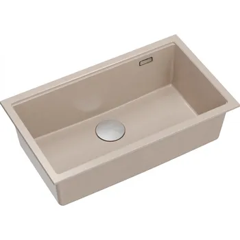 Granitový dřez Quadron Logan dřez graniteq 76x45 cm béžová HQD7644U2_BS_U