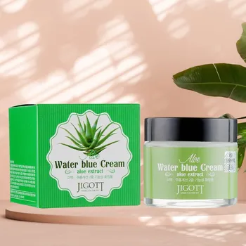 Pleťový krém Jigott - Aloe Water Blue Cream - Zklidňující krém s extraktem z Aloe - 70 ml