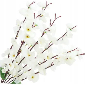 umělá květina Jabloňový Květ Umělé Květiny Jarní Dekorační Větvička Kytice Listů