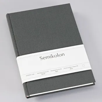 Notebook Classic A5 plain lava stone